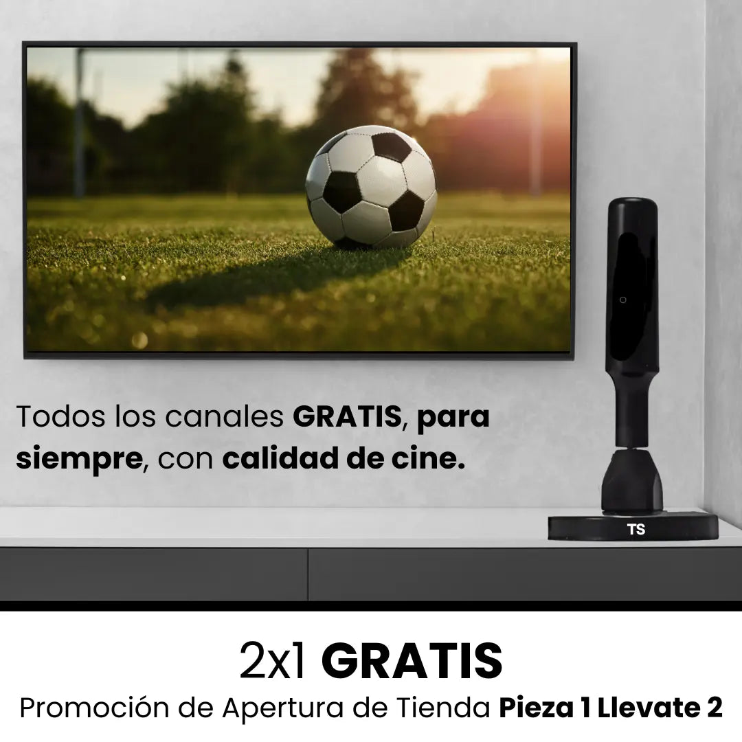 Antena Digital HD Más de 1.200 Canales - 2X1 Unidades Limitadas📺