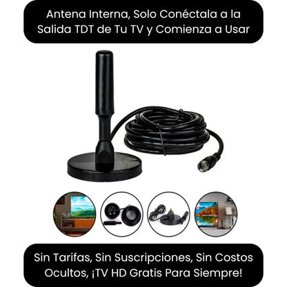 Antena Digital HD Más de 1.200 Canales - 2X1 Unidades Limitadas📺