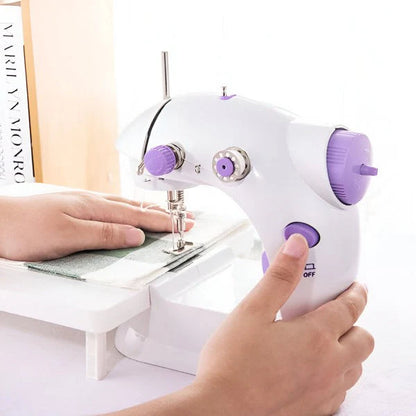 Combo de Coser: Maquina de Coser Elétrica + Mini Maquina Portatil Handy GRATIS 🎁